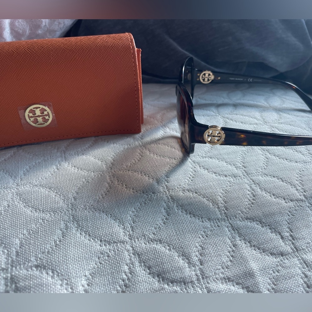 Tory Burch tortoise sunglasses